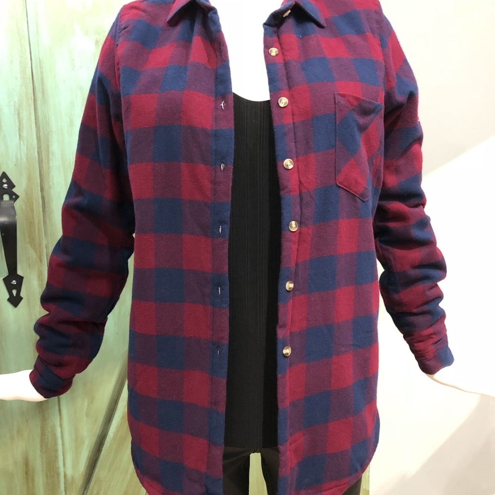 Sherpa Lined Buffalo Check Flannel